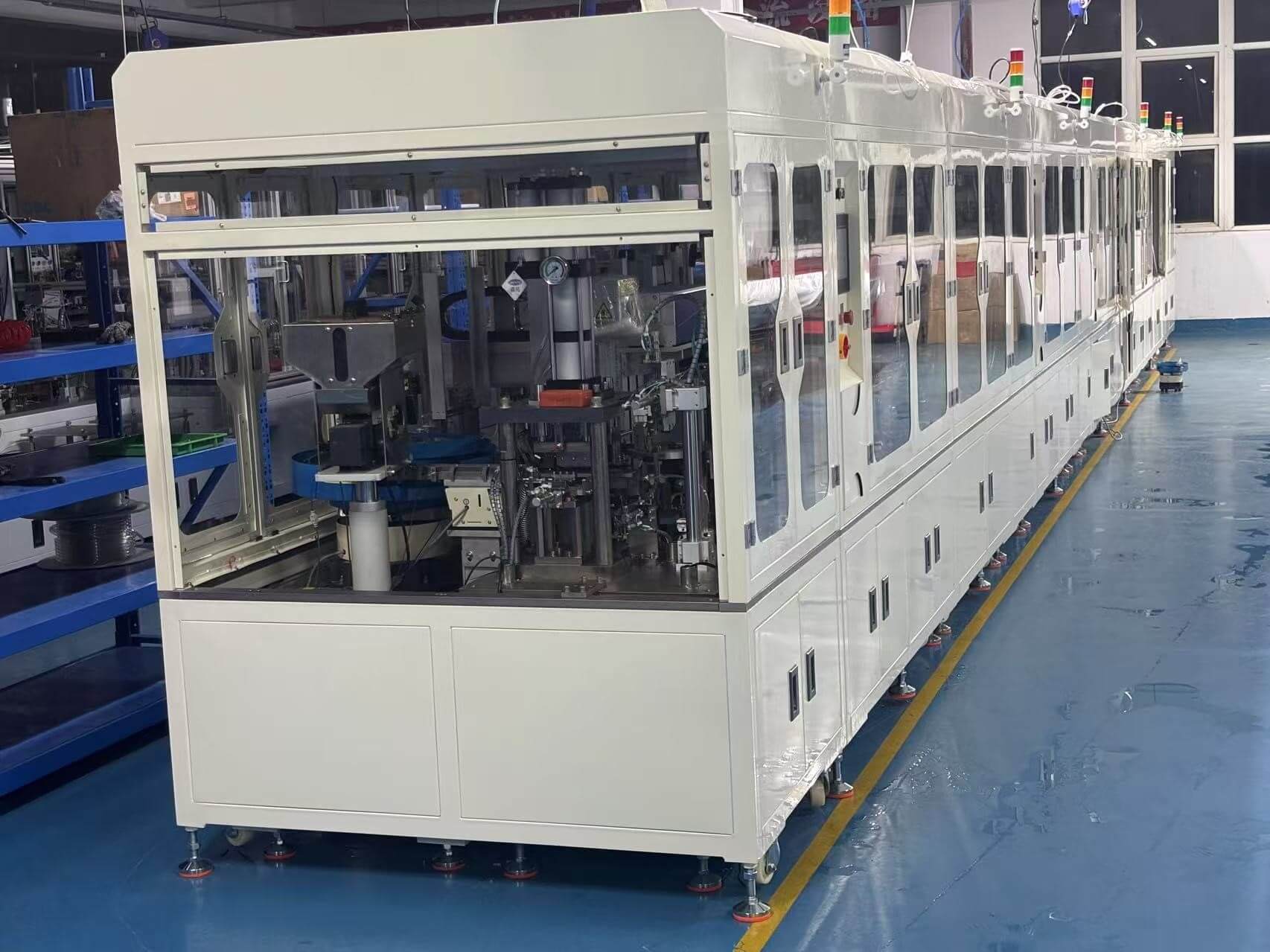 Youge custom automation production line in the Xiamen workshop